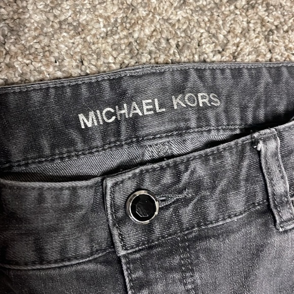 Michael Kors Skinny black jeans. Cute lace butt! Size 4 - Picture 6 of 8